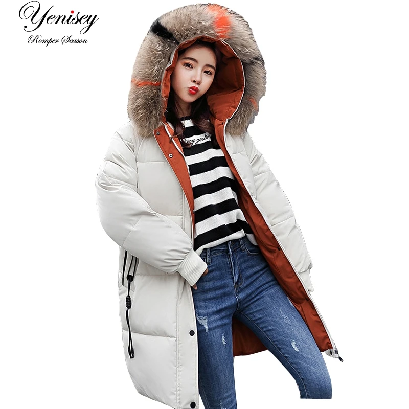 

2019 Women Down Parka Winter Jacket Women Hot Sale Long Winter New Women's Thickened Female Long 915
