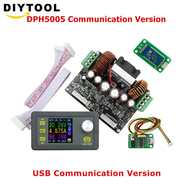 DPH5005 USB BT Buck boost конвертер постоянного напряжения программируемый цифровой