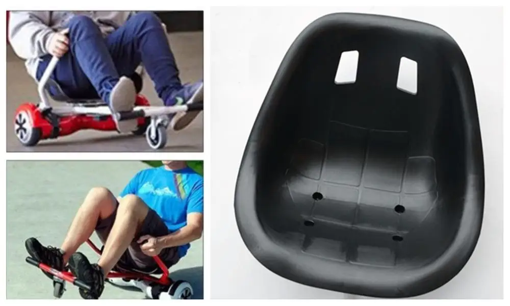 

Safety Walk Self Balance Hoverboard Seat Frame Saddle Car Shock Absorb Adjustable Hover Board Karting For Scooter 6.5 8 10inch