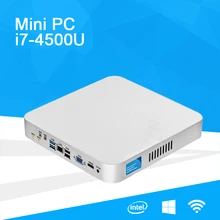 Core i7 Mini PC Windows 10 4GB 8GB RAM DDR3L 320GB SSD Nettop PC 4K TV Box HDMI VGA WiFi Ultra Low Power Mini Desktops