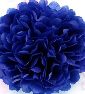 10PCS Handmade 6''(15CM) Tissue Paper Pom Poms Paper Flower Ball Pompom For Home Garden Wedding Birthday&Wedding Car Decoration 