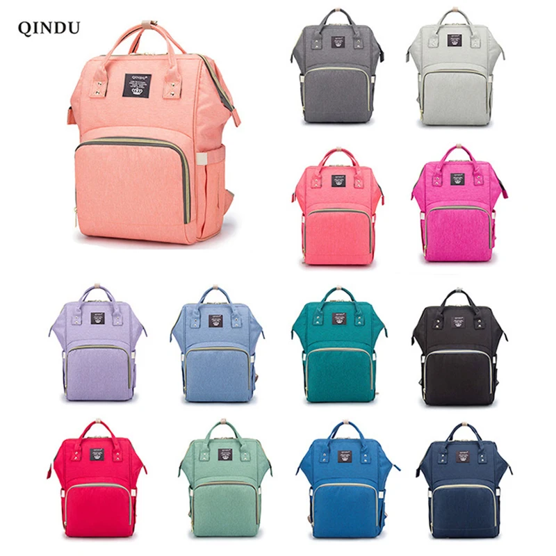 Function Waterproof Travel Nappy Maternity Bag Baby Diaper Bag Backpack Multi