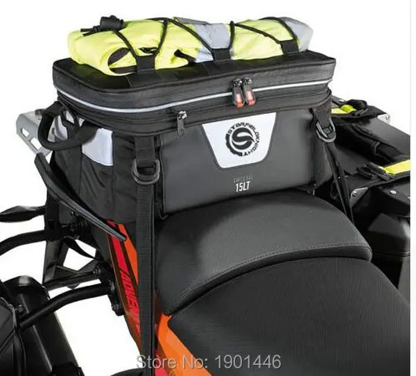 

Free shipping new arrival motorcycle tail bag waterproof moto rear seat bags motorcycle Multiple installation methods saddle bag