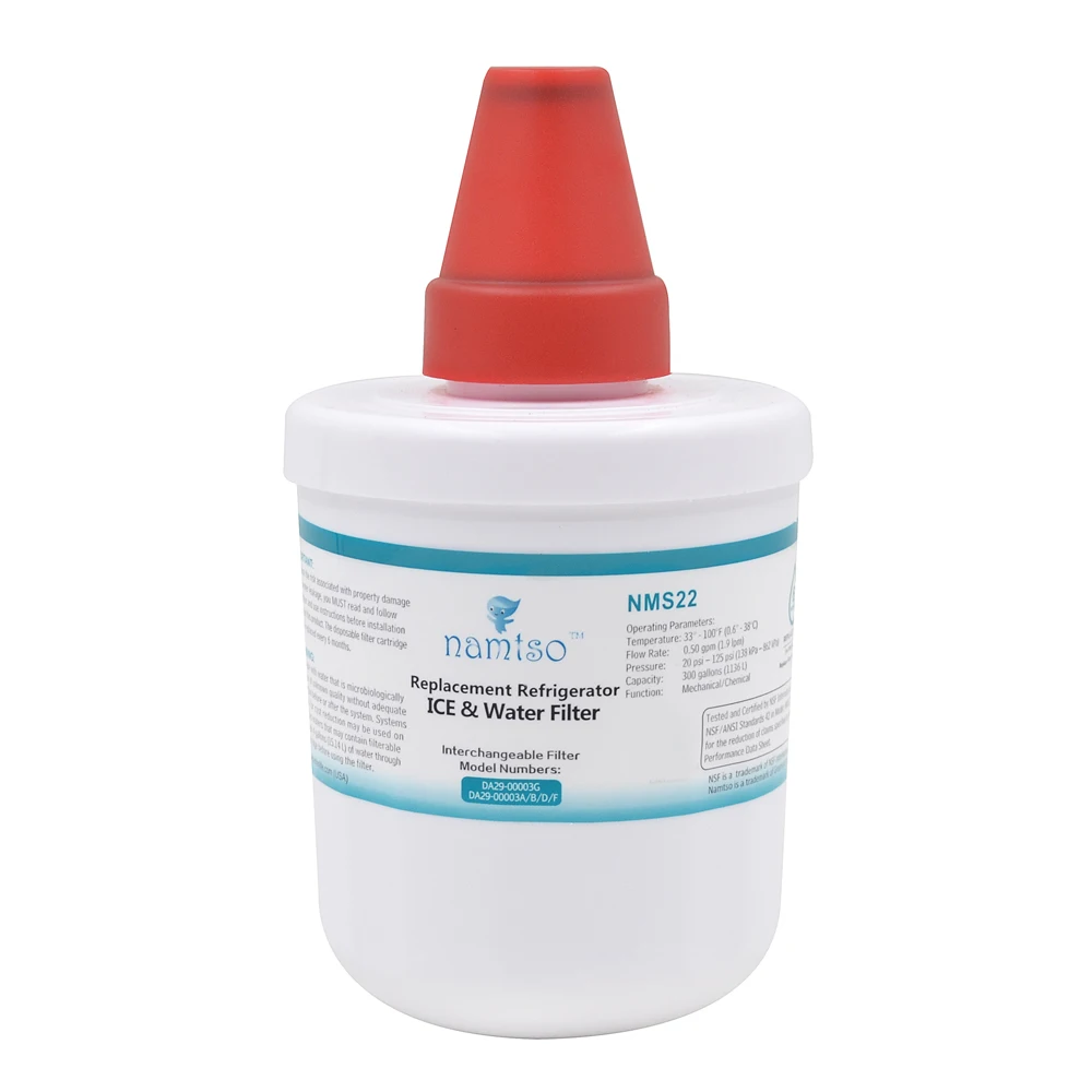 Water Purifier Namtso NMS22 Refrigerator Water Filter Smartwater Cartridge Replacement for Samsung Filter DA29-00003G 1 Piece Water Purifier Namtso NMS22 Refrigerator Water Filter Smartwater Cartridge Replacement for Samsung Filter DA29-00003G 1 Piece