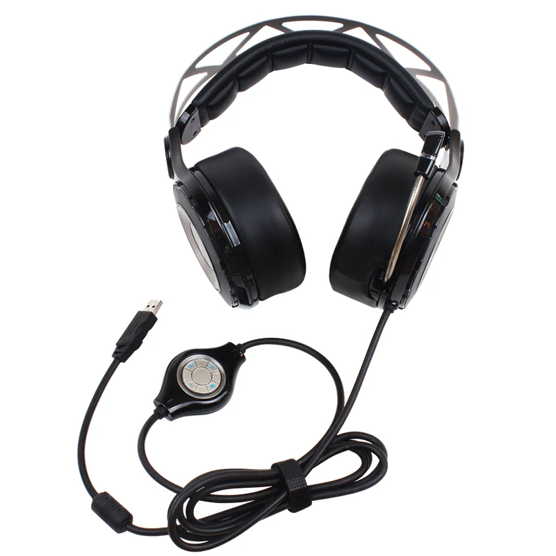 Xiberia T18 Pro USB 7 1 игровая гарнитура с объемным звуком проводные компьютерные