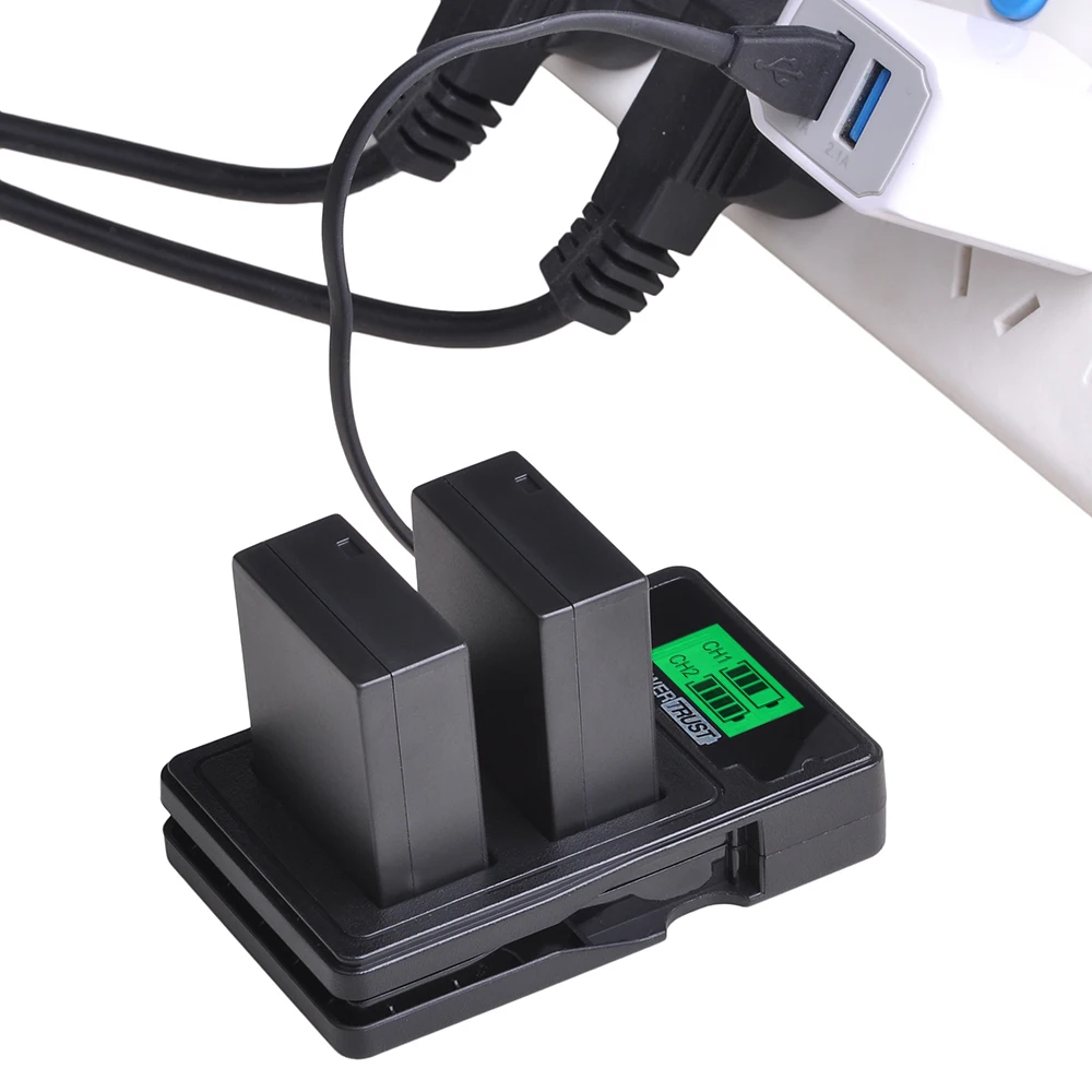 Preise PowerTrust DMW BLC12 DMW BLC12E Batterie + LCD USB Dual Ladegerät für Panasonic Lumix DMC FZ200, FZ300, FZ1000, FZ2500, g5, G6, G7, GX8