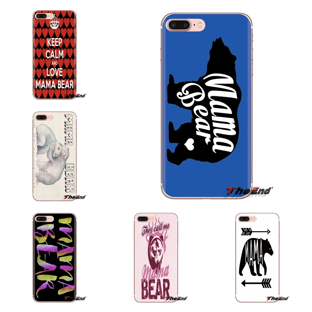 Phone Shell Covers Mama Bear mother day Art Poster For LG Spirit Motorola Moto X4 E4 E5 G5 G5S G6 Z Z2 Z3 G2 G3 C Play Plus Mini |