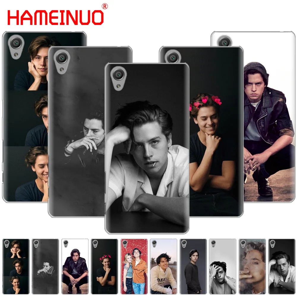 

HAMEINUO Cole Sprouse Cover phone Case for sony xperia z2 z3 z4 z5 mini plus aqua M4 M5 E4 E5 E6 C4 C5