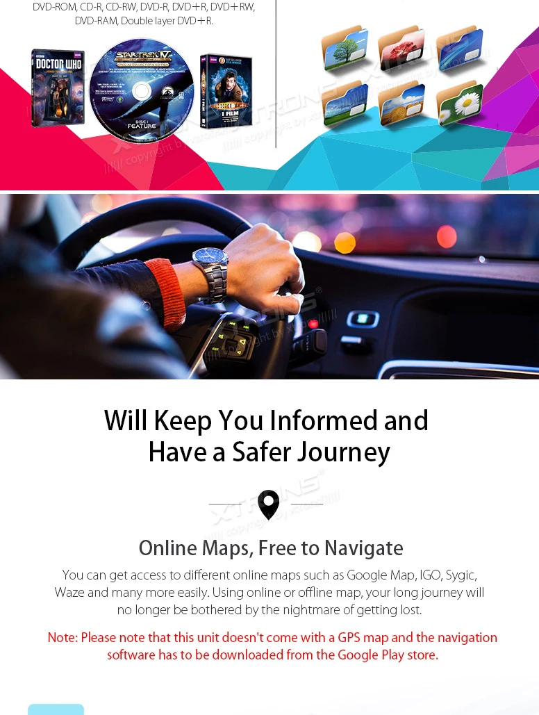 Discount 7" Quad-Core Android 7.1 Nougat OS Car DVD for Suzuki Grand Vitara 2005-2013 with 2GB RAM 16GB ROM & Multi-Window View Support 14