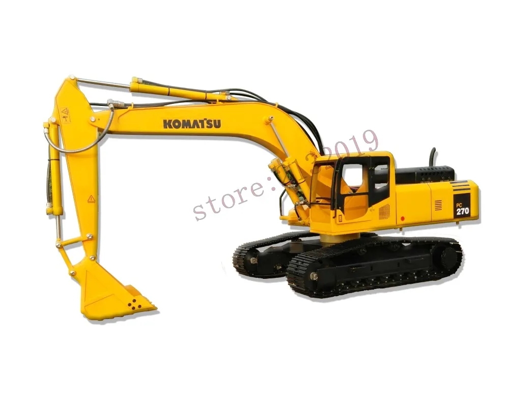 Готово к работе! Модель экскаватора Komatsu Rc 1/12|rc excavator|excavator modelrc model excavator |