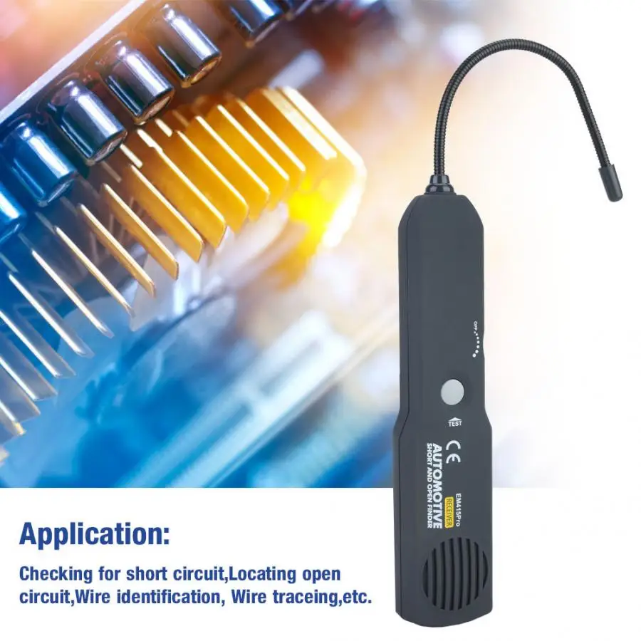 

Wire EM415 PRO Automotive Cable Wire Short&Open Circuit Finder Tester Car Repair Detector Circuit Breaker