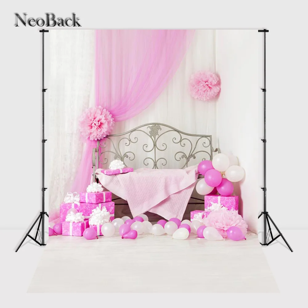 Prix pour NeoBack 5x7ft Vinyle Tissu Enfants Enfants D'anniversaire Ballon Photographie Milieux Nouveau-Né Bébé Photo Studio Décors P0767 Prix pour NeoBack 5x7ft Vinyle Tissu Enfants Enfants D'anniversaire Ballon Photographie Milieux Nouveau-Né Bébé Photo Studio Décors P0767