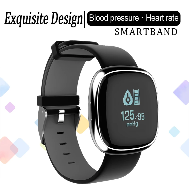 Лучший смарт-браслет подарок для друзей с функцией сердечного ритма и кровяного давления монитор сна совместим с IOS и Android