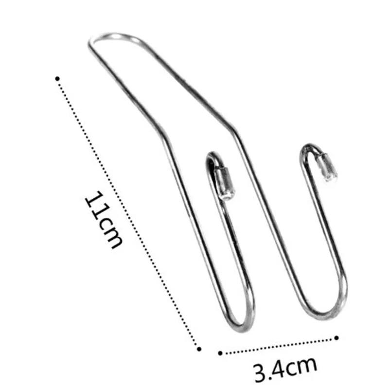 Зажимы автомобильный металлический крючок для автомобильного сиденья авто подголовник крючок держатель для сумок авто крепеж для Skoda Audi BMW VW, Opel Lada Renault Kia
