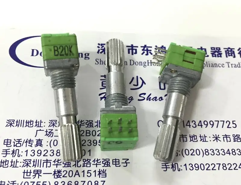 Original new 100 Taiwan , Alfa RK097 type precision potentiometer 6