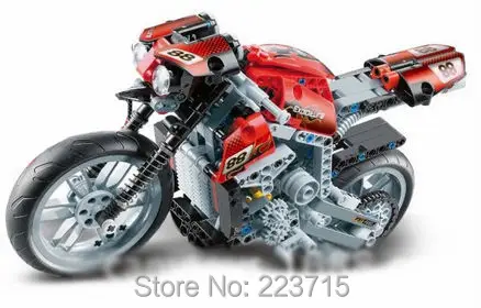 

*Motorcycle 88* DIY enlighten block bricks,Compatible With other Assembles Particles