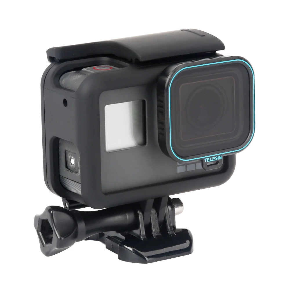 Поляризационный фильтр TELESIN поляризационный объектива CPL + крышка для GoPro Hero 5 6 7