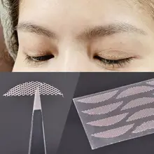 Кружевная Невидимая сетка узкая наклейка для двойного века кружевная двойная паста для век ленты для макияжа инструменты