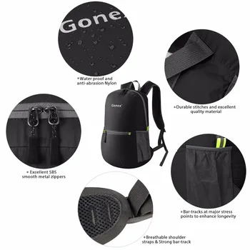 Gonex 20L Ultralight Foldable Backpack  1