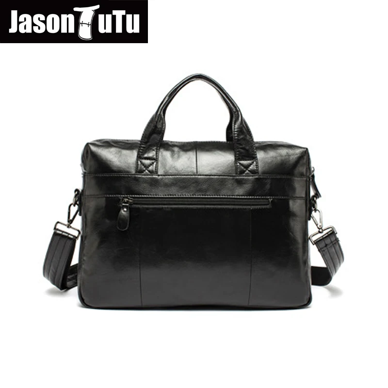 Джейсон пачка сумка мужская кожаная сумочка Винтаж сумка Пояса из натуральной кожи Бизнес Портфели Повседневное сумка hn124