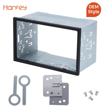 

Harfey Universal 2DIN Car Radio Frame Fascia for 1997 1998 1999-2009 VW Series Jetta Chico Golf Bora/Polo/MK3/MK4 Car Kit Stereo