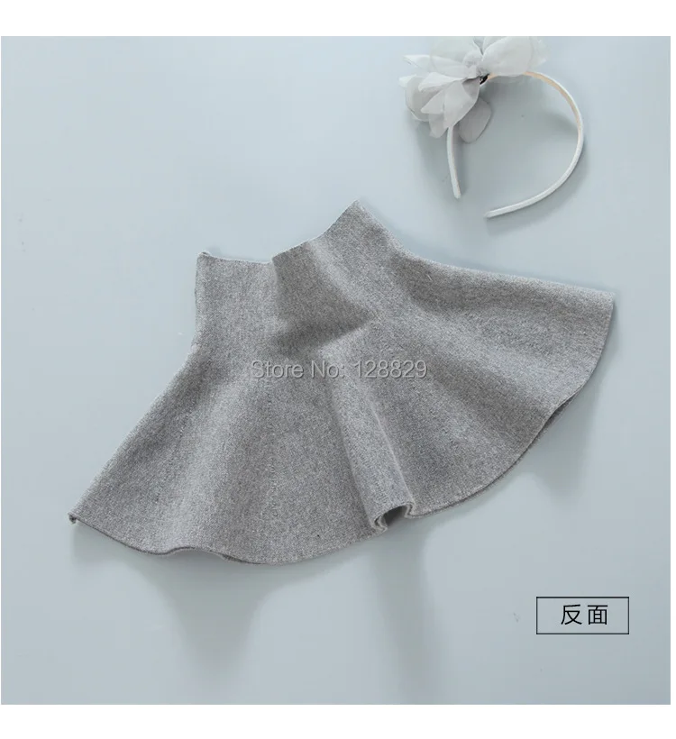 Плиссированные юбки для девочек одежда для детей с высокой талией юбки-пачки для девочек школьная одежда для детей одежда на весну-осень зимние свитера юбки