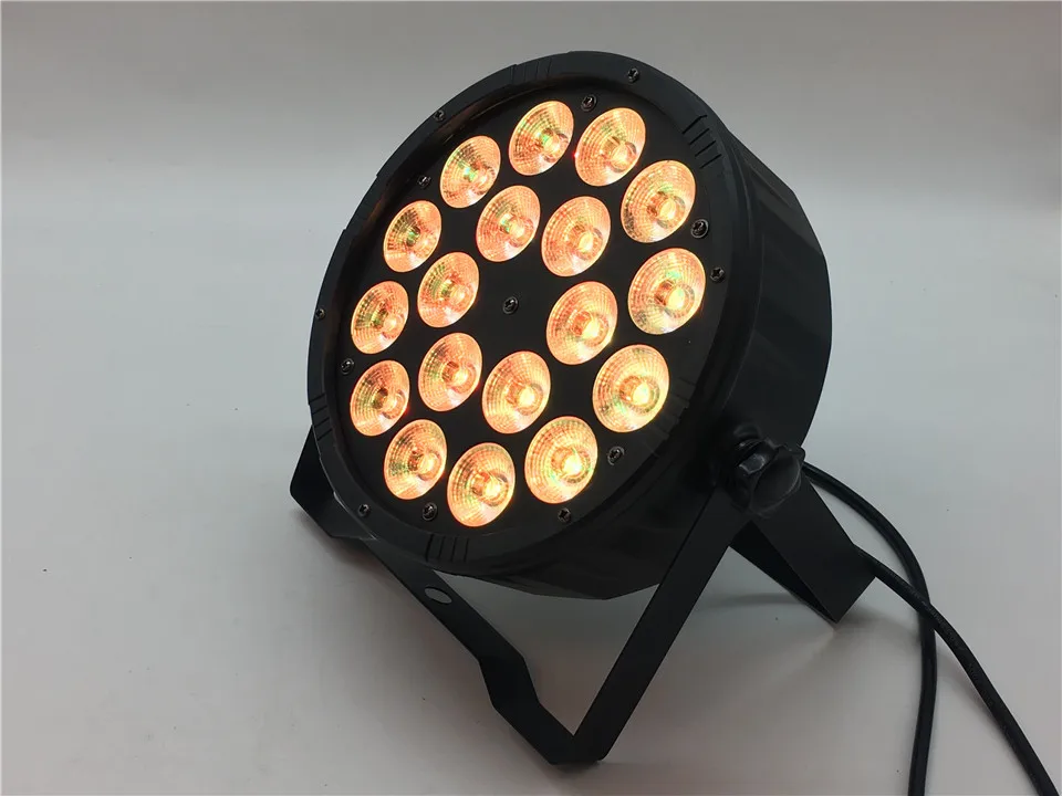 Dmx декорационные светодиодные светильники лампа 18x12 Вт 4в1 Led Par Light 4/8CHs Наружное освещение вечерние DJ Disco Par