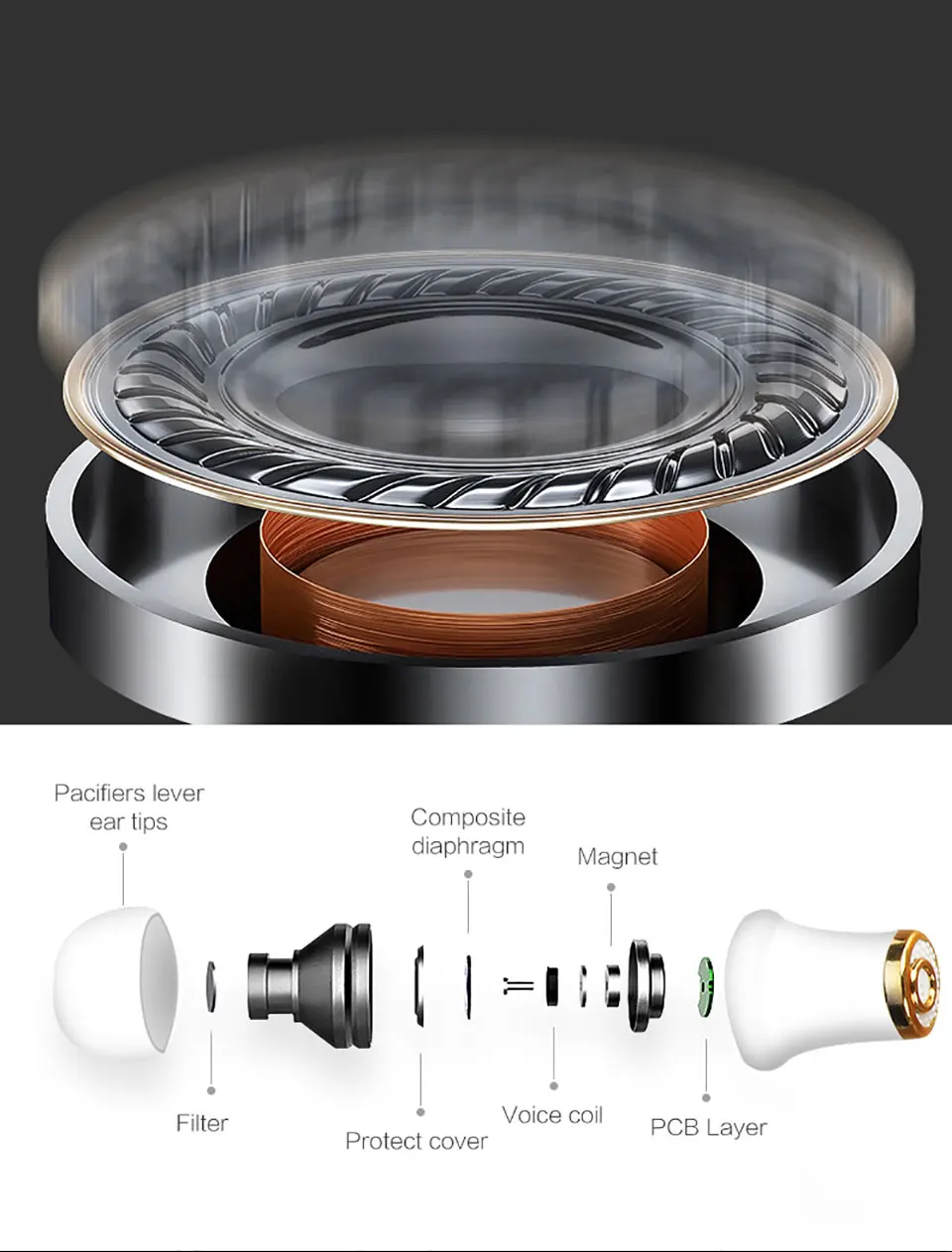 S6 Sport Bluetooth Earphones Wireless Earpiece Running Headset Stereo Super Bass Earbuds Sweatproof With Mic 6