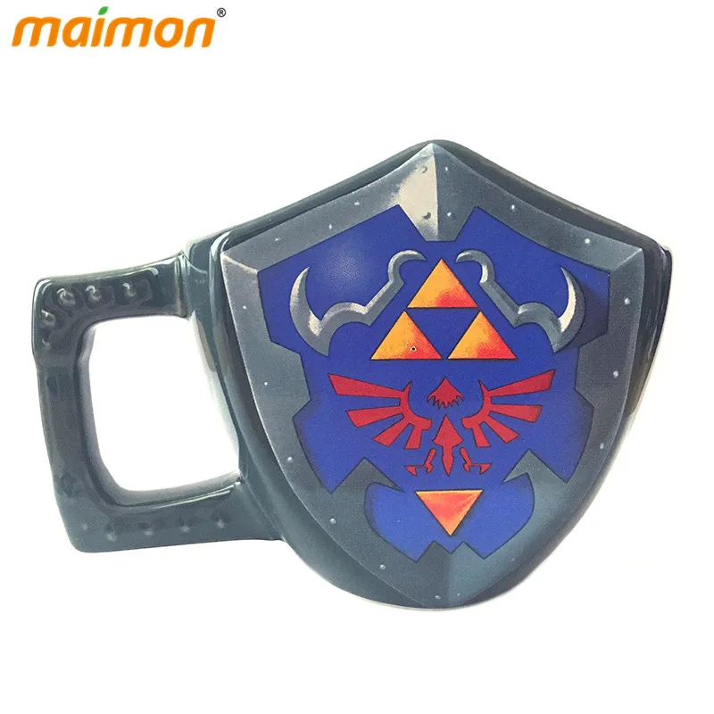 Подарочная коробка Новинка легенда о Зельде щит керамическая кофейная кружка