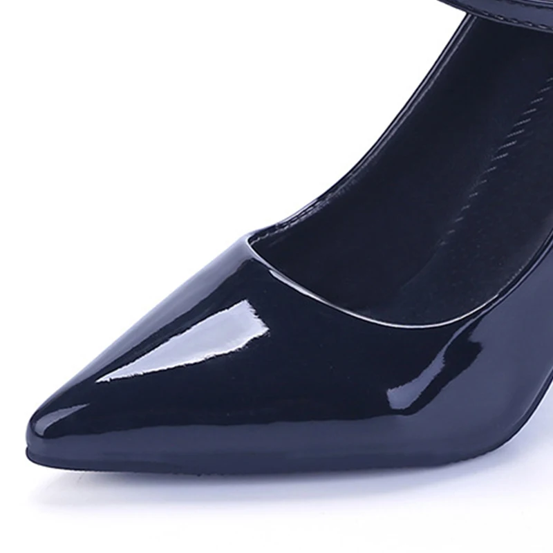 VTOTA Women Leather Pumps High Quality High Heels Pointed Toe Zapatos Mujer Shallow Mouth Sexy Pumps High Heel Shoes Woman P102