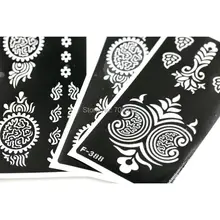 F трафареты для обшивки бумаги 16 шт./лот шаблон для татуировок водонепроницаемый 6,8*3,4 дюймов F01-198