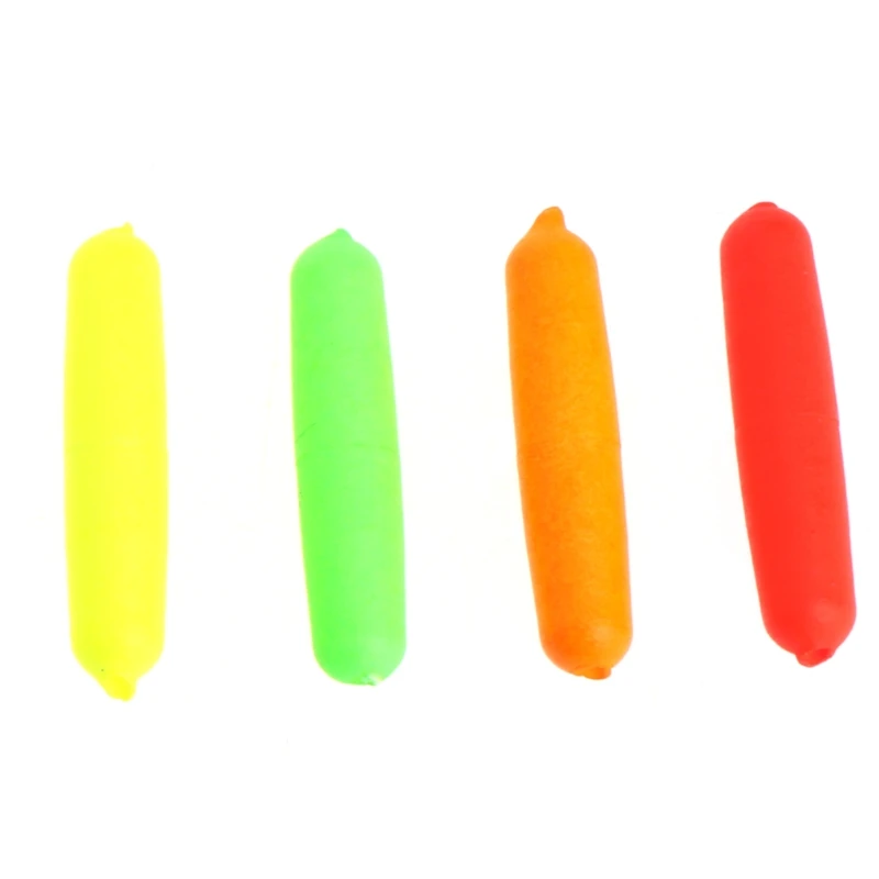 10Pcs Fishing Float Bobber Floating Foam Oval Indicator Fish Accessories Tackles