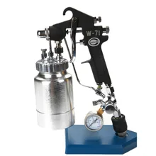 VALIANTOIN Профессиональный пистолет-распылитель Аэрограф распылитель художественный Рисунок давление подачи воздуха пистолет-распылитель с барометром Прямая