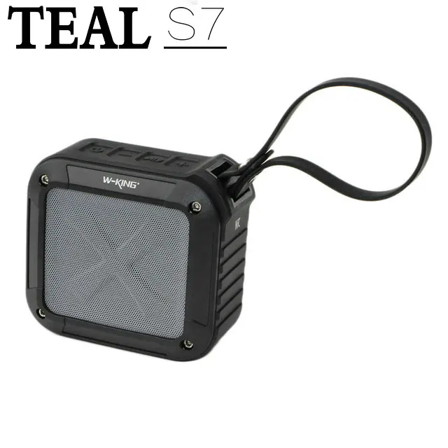Teal W KING S7 Portable NFC Wireless Waterproof Bluetooth 4 0 font b Speaker b font