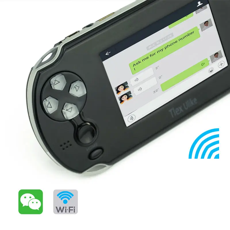 Tlex Ulike Android 4 1 3 5 дюйма Wi Fi консоли Поддержка для Оборудование psp PS1 N64 GBA GBC ne SENS игры с