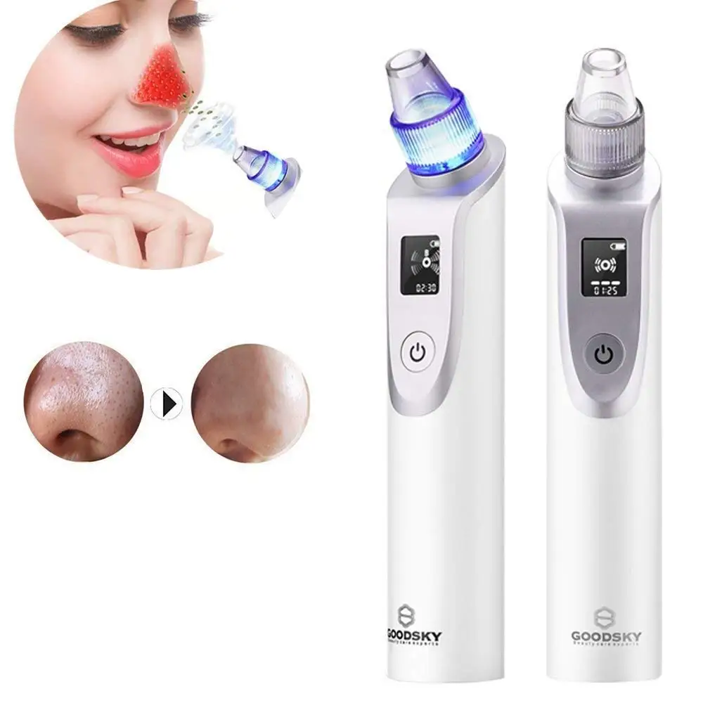 

GOODSKY Blackhead Remover Electric Blackhead Vacuum Suction Removal Comedone Acne Pore Extractor Cleaner Facial Skin Care tool