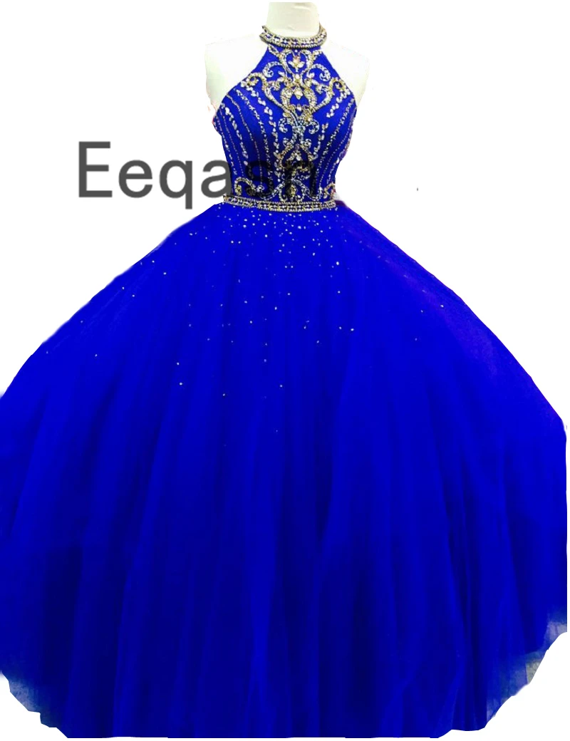 royal blue sweet 16 dresses