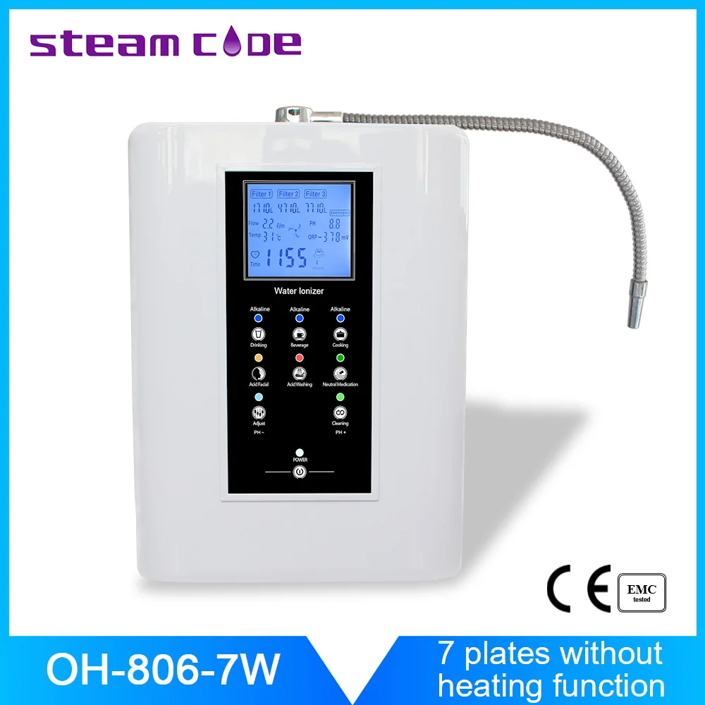 

Household health ionizer without heating and LCD Screen OH-806-5W