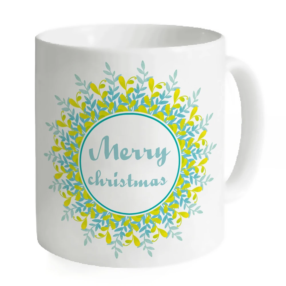 white green merry christmas coffee mug printing tea milk cups ceramic juice creative coffee copos home office travel cups gifts in mugs from home garden - Christmas Coffee Cups white green merry christmas coffee mug printing tea milk cups ceramic juice creative coffee copos home office travel cups gifts in mugs from home garden - Christmas Coffee Cups