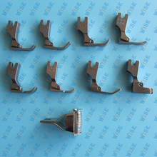 NEW 10 PIECE SEWING MACHINE ZIPPER FOOT KIT #KP-SNZF9-1 FITS JUKI TL-98Q