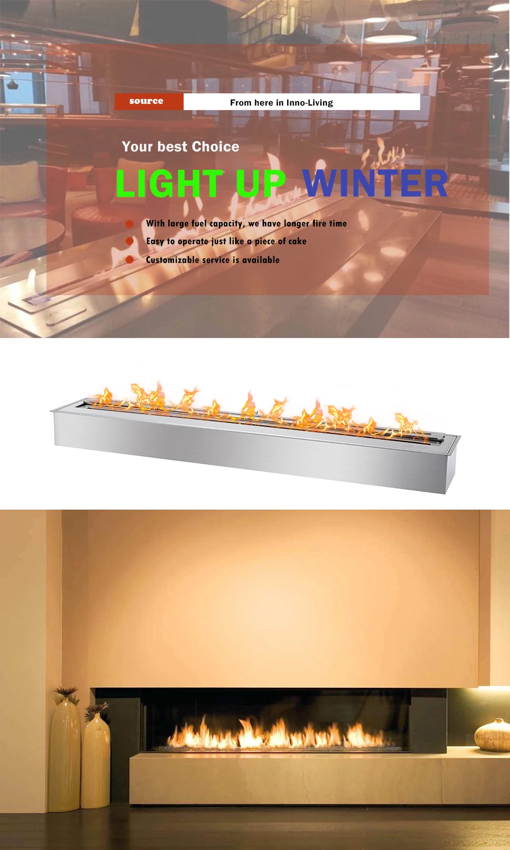 48 inch burner