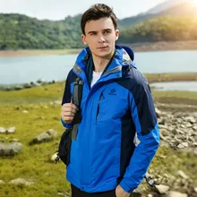 Tectop зимняя уличная Мужская и женская куртка Оболочка+ вкладыш комплект из двух предметов утепленное водонепроницаемое ветрозащитное Походное пальто