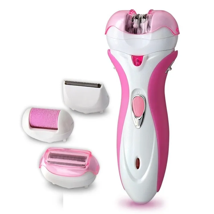 New-4-in-1-kemei-Multifunctional-Electric-shaver-Rechargeable-Women-Epilator-Hair-Removal-body-Foot-Care