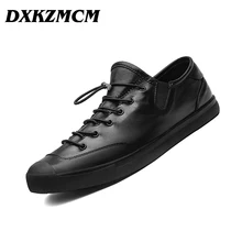 Handmade shoes Genuine Leather Men Loafers Men Shoes Fashion Sneakers Men’s Leather Casual Shoes