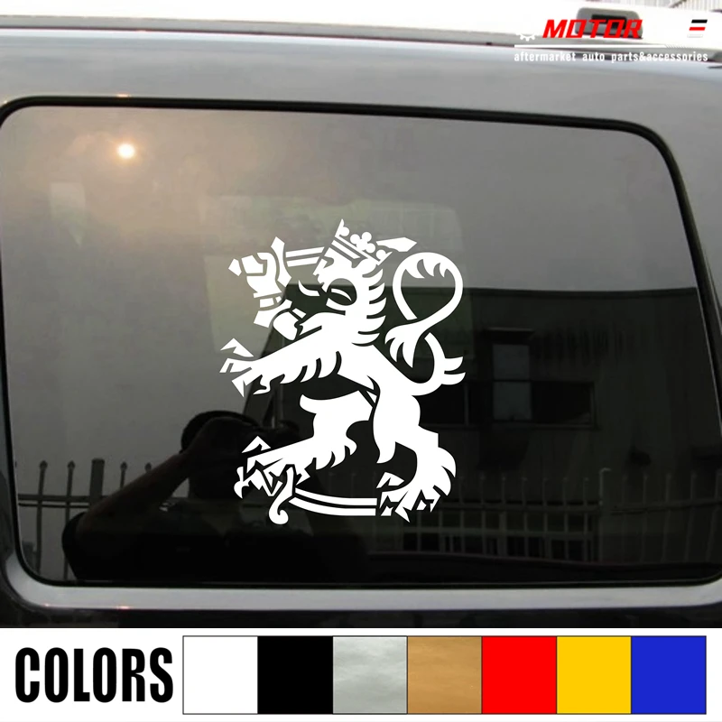 

Coat of arms of Finland Suomi Lion Decal Sticker Car Vinyl pick size Finnish b