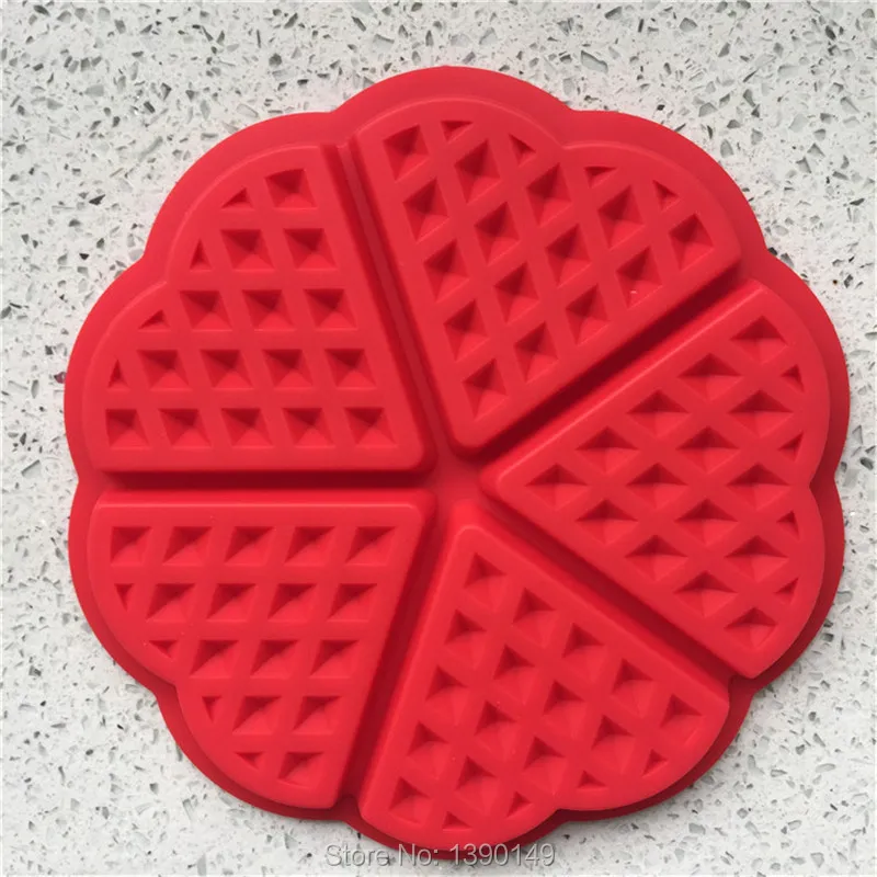 silicone cake mould larger waffles nestle chocolate cookie mold 