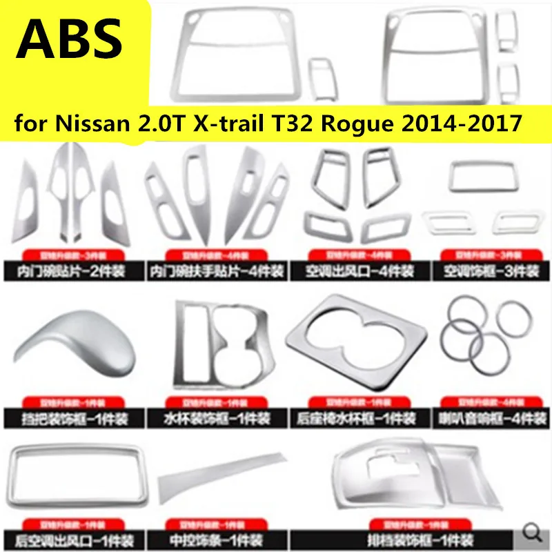 

Car styling Modified accessories For Nissan 2.0T X-trail T32 Rogue 2014-2017 Car dashboard modified accessories