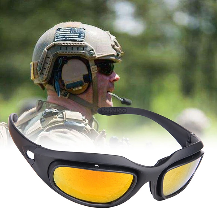 Daisy C5 Military Tactical Goggles Outdoor Sports Sunglasses Eyewear Glasses