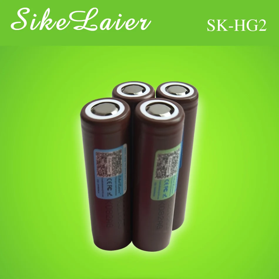 SikeLaire новый оригинальный для LG 18650HG2 3000mAh 3 6 V 18650 литиевая непрерывная разрядка 20A