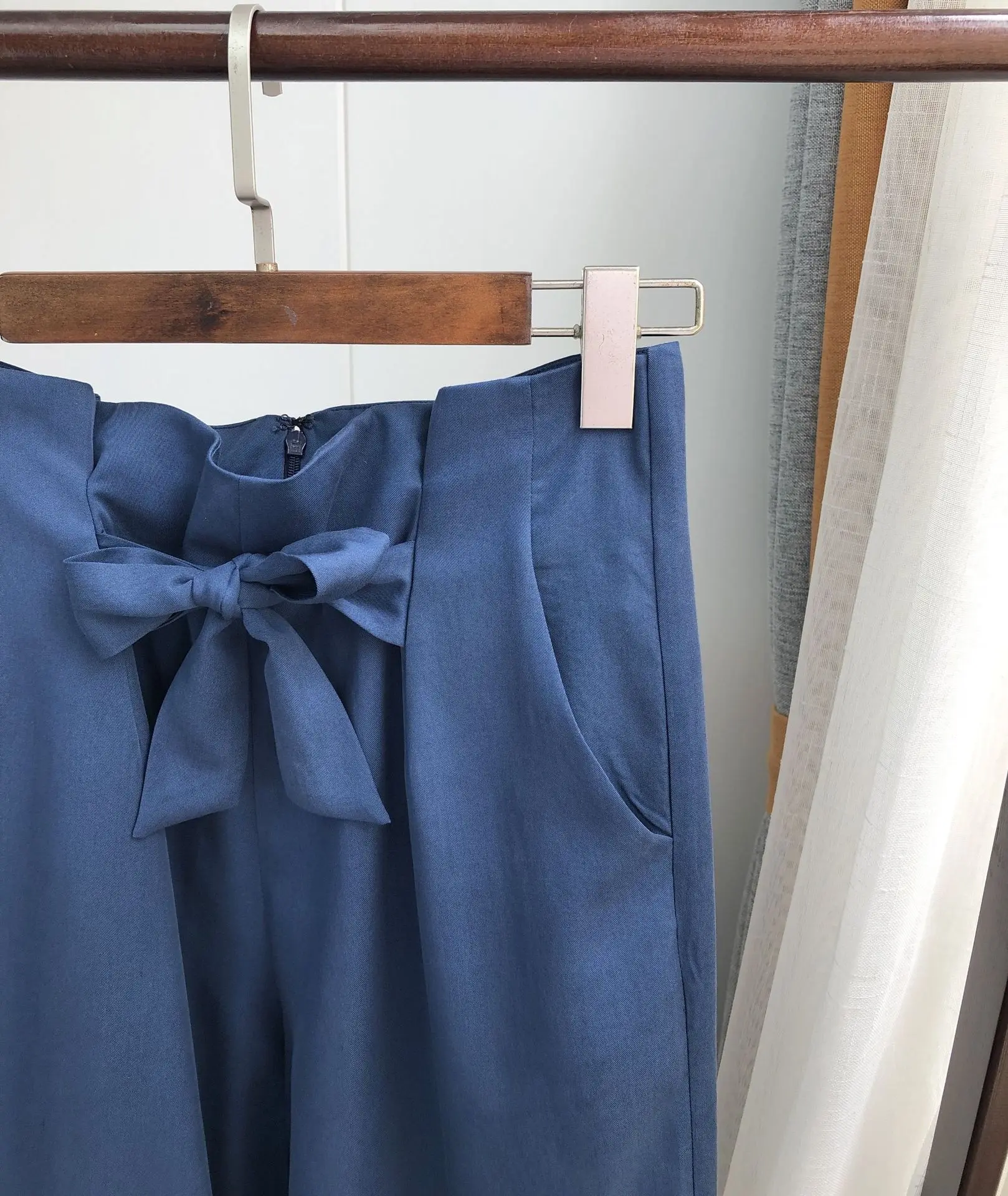 Женские Tencel широкие брюки с галстуком-бабочкой на талии дышащие драпированные модные брюки